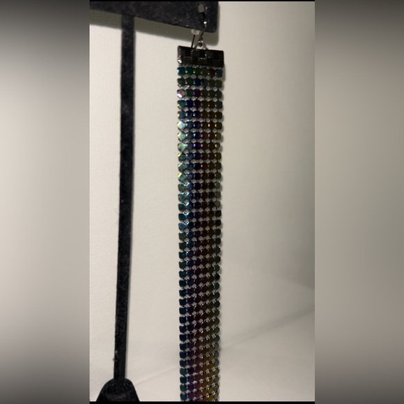 stunning long, multicolored earrings - Picture 4 of 4